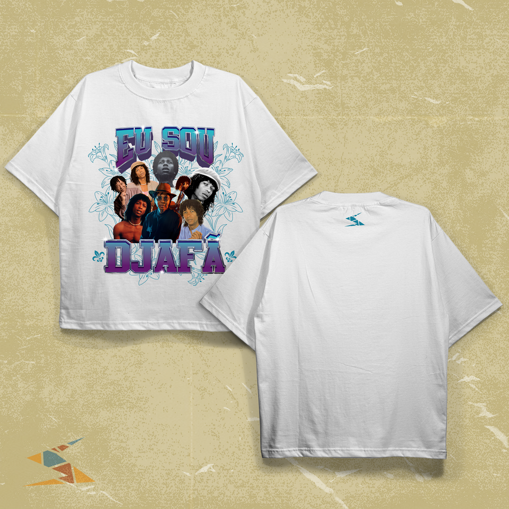 Camisa Djavan Bootleg Djafã - Regular e Oversized