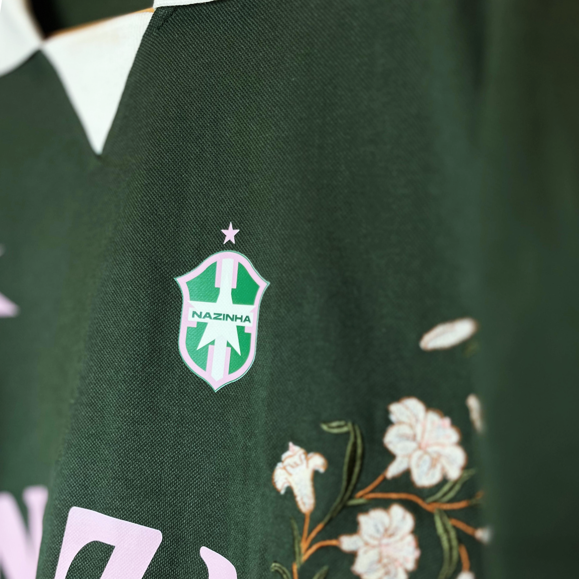 Camisa Naza Círio 2025 - Polo Oversized Bordada