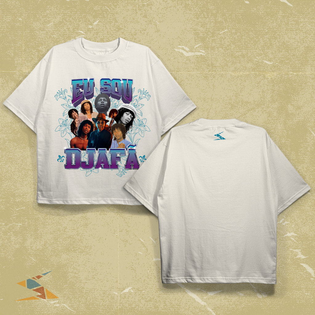 Camisa Djavan Bootleg Djafã - Regular e Oversized