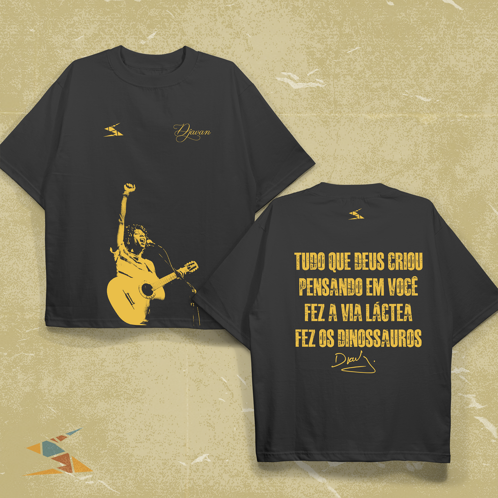 Camisa Djavan Via Láctea - Regular e Oversized