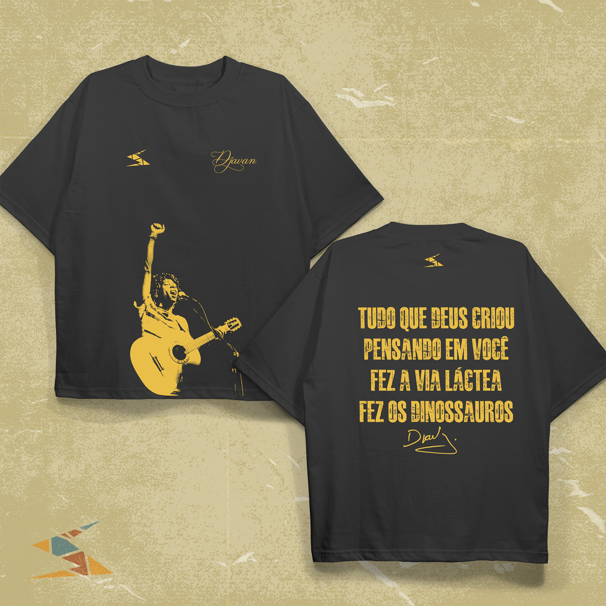 Camisa Djavan Via Láctea - Regular e Oversized