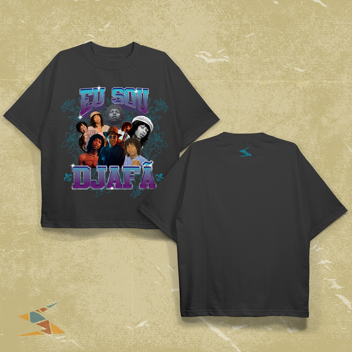 Camisa Djavan Bootleg Djafã - Regular e Oversized