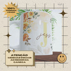 PERSONALIZE CANECA INICIAIS FLORIDAS